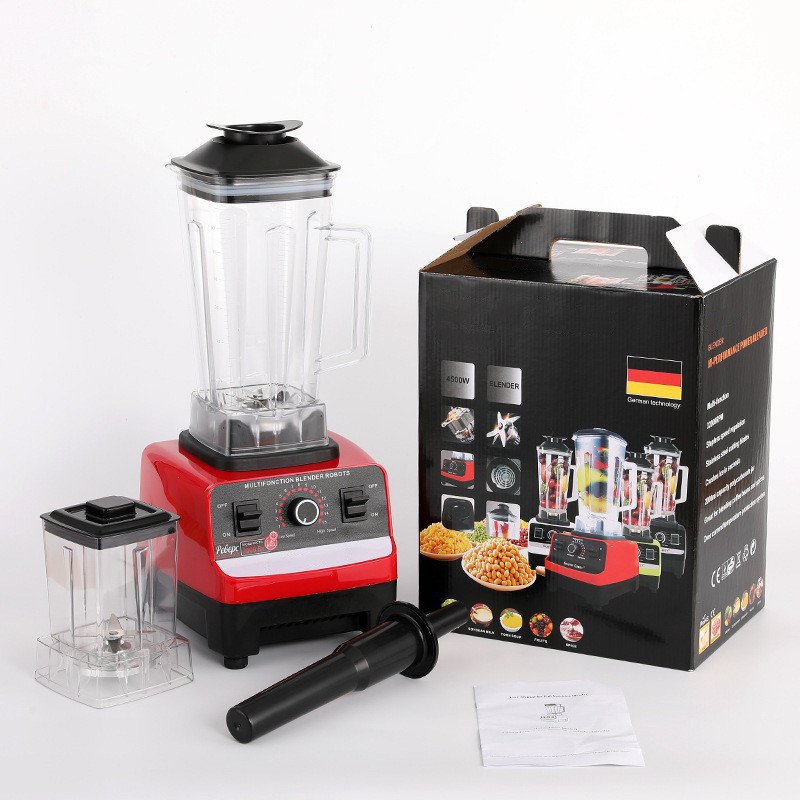 Mezclador transfronterizo de gran capacidad 2 - en - 1 triturador de hielo multifuncional para cocinas suplementarias molienda rompe paredes