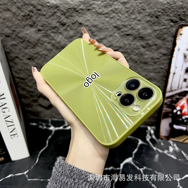 Стеклянный защитный чехол для телефона Apple iPhone 17, 17 Pro, 17 Pro Max, титаново-серый, защита от падения