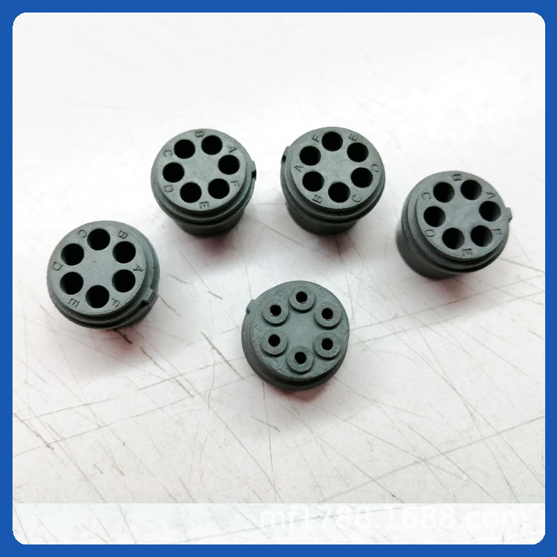 美福硅橡胶制品加工厂家连接器阻燃硅胶产品V0绝缘硅橡胶配件|ru