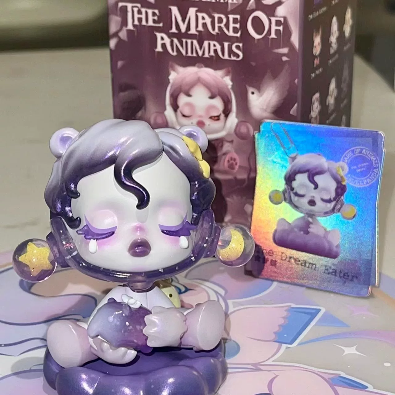 Фигурка в слепой коробке (SKULLPANDA) серия Dream Eater — коллекционная, 12+1 скрытый вариант