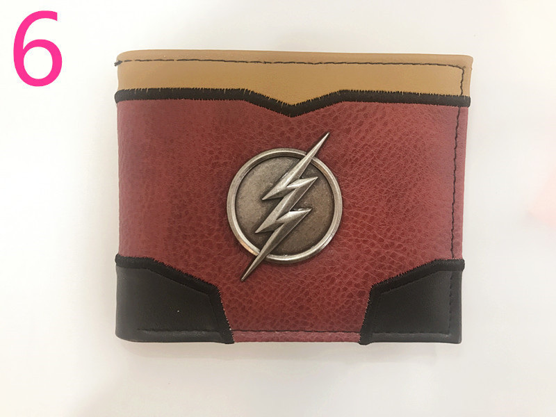 Estudiante de los hombres y las mujeres corto de metal monedero titular de la tarjeta