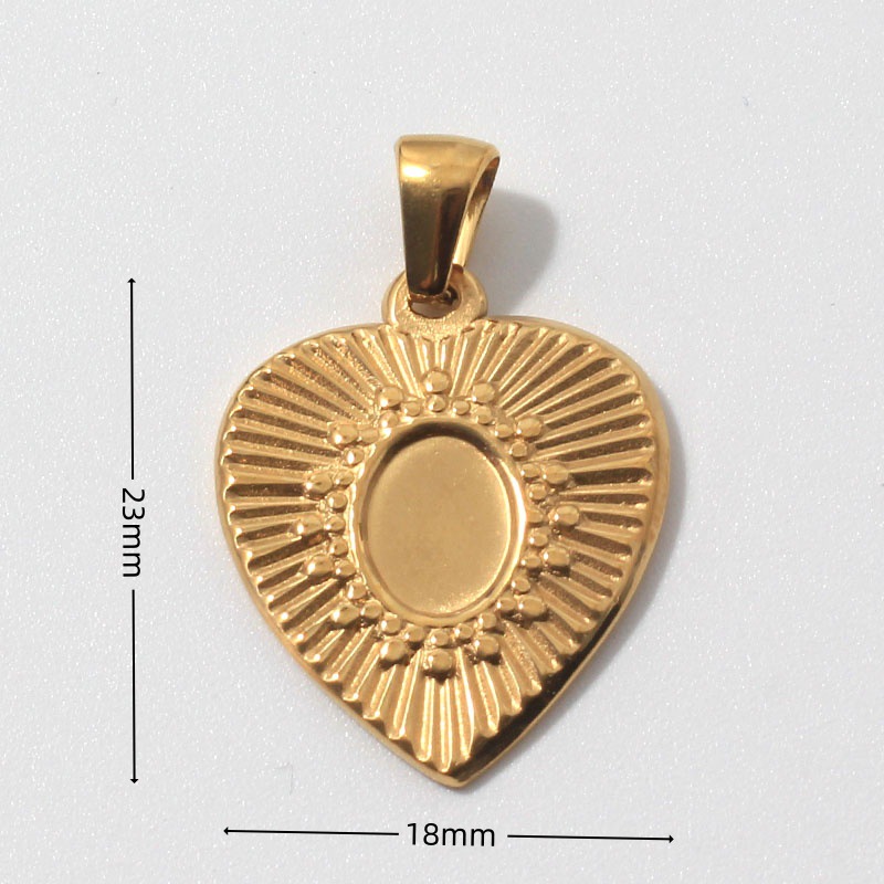 600g Weight Pendant Jewelry Making Type 18K Gold Plated Plating Material No Chain Chain Material 1 Piece Quantity Daily Occasion 304 Stainless Steel Material Sun, Devil's Eye, Moon Pattern All Seasons Season Women's Gender Polished Finish Plating Design Vintage Style Style 1 Piece 304 Stainless Steel 18K Gold Plated Sun Devil's Eye Moon Polished Pendant 12