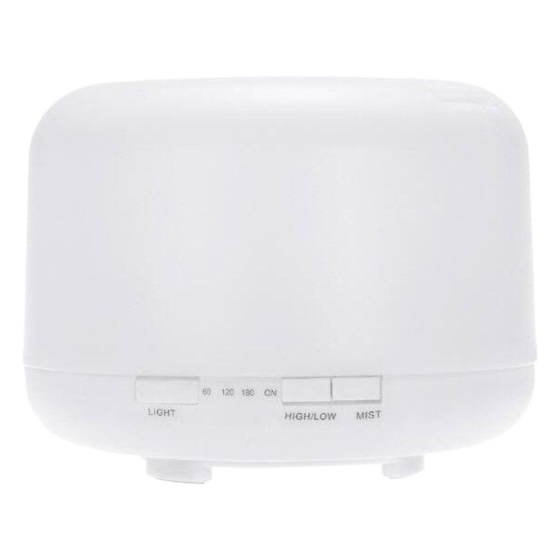 No impreso 500ml humidificador ultrasónico dormitorio colorido aerosol lámpara hogar mudo USB humidificador escritorio aromaterapia máquina