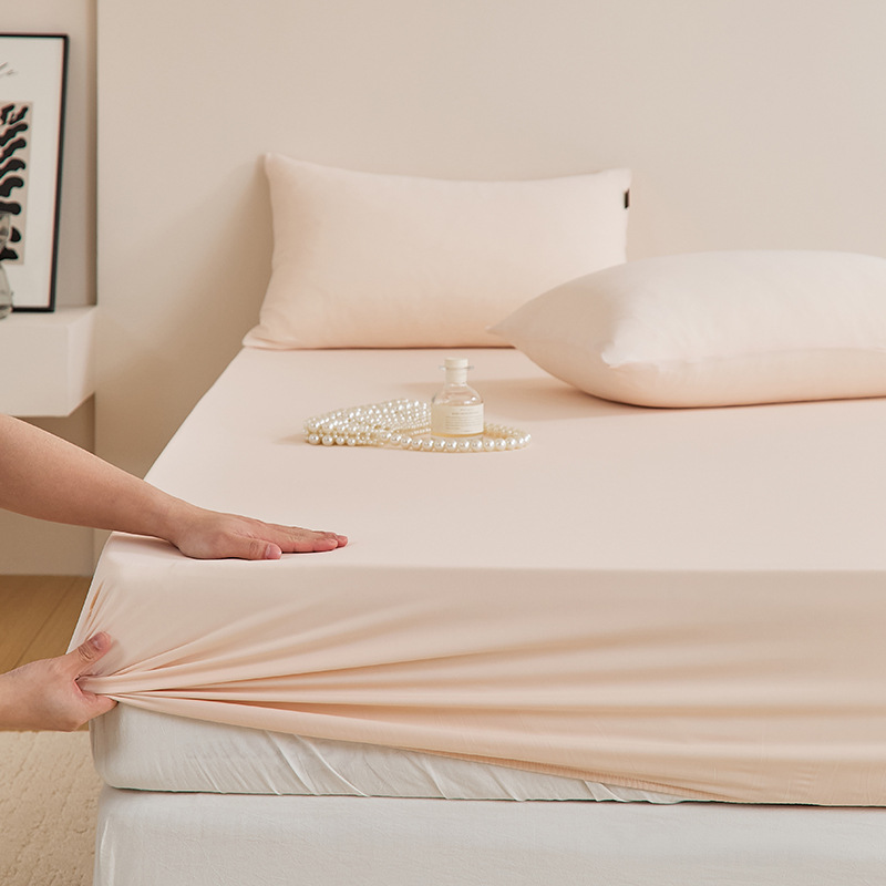 Tianxue Silk Same Type Single Bed Hat Class A Nylon Polyamide Cool Silk Ice Silk Pillowcase Spandex Summer Air Conditioning Solid Color