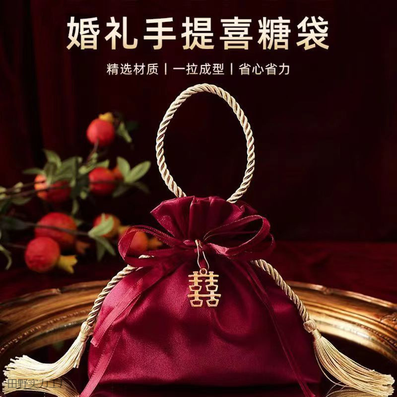 Handheld folding elite cloth bag, high-quality style
