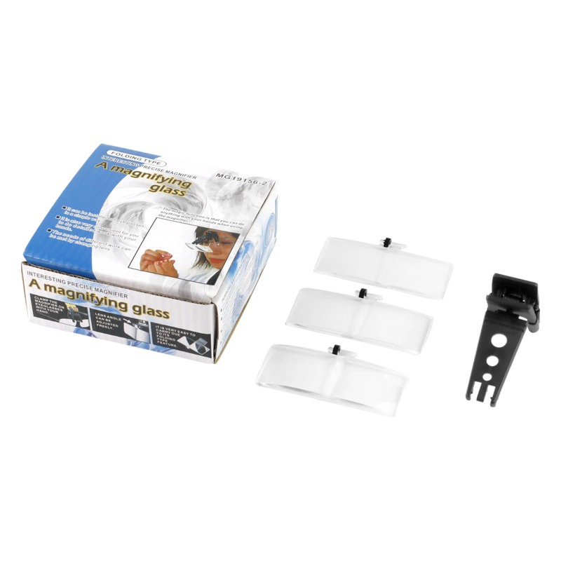 Очки с зажимом троянского типа увеличительное стекло для чтения наблюдение хирургический ремонт эксперимент Обнаружение точный инструмент увеличительное стекло