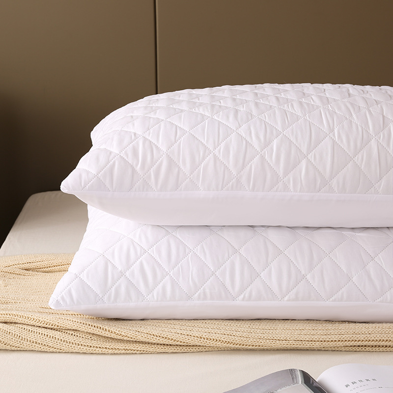 ZT009 solid color versatile hotel home thickened brushed cloth quilted ultrasonic waterproof pillowcase wish