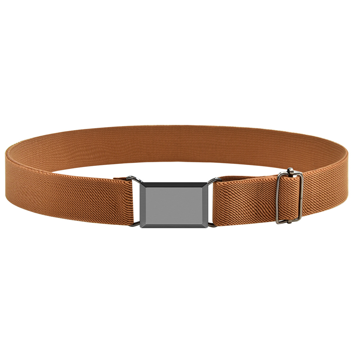 Cinturón perezoso transfronterizo en stock Cinturón de jeans con hebilla de longitud ajustable elástica para niños