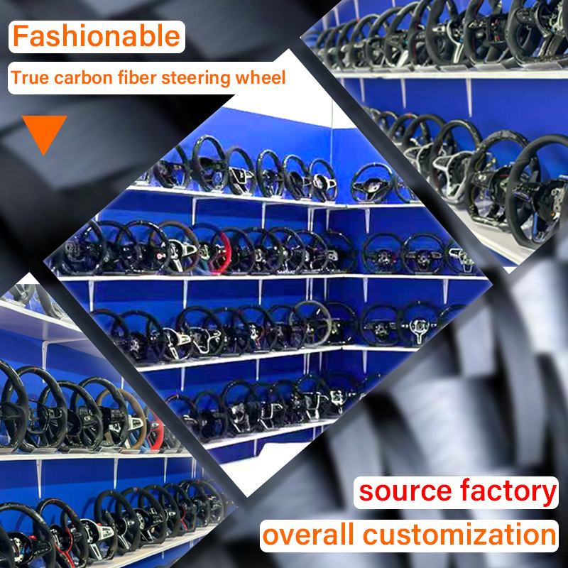 Suitable for Bmw G20G30G80M3M4 34 Series Led Car Carbon Fiber Steering Wheel Modification