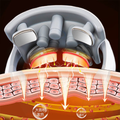 Cervical spine massager electric portable smart pulse neck protector neck shoulder and neck physiotherapy hot compress artifact powerful vertebra massager