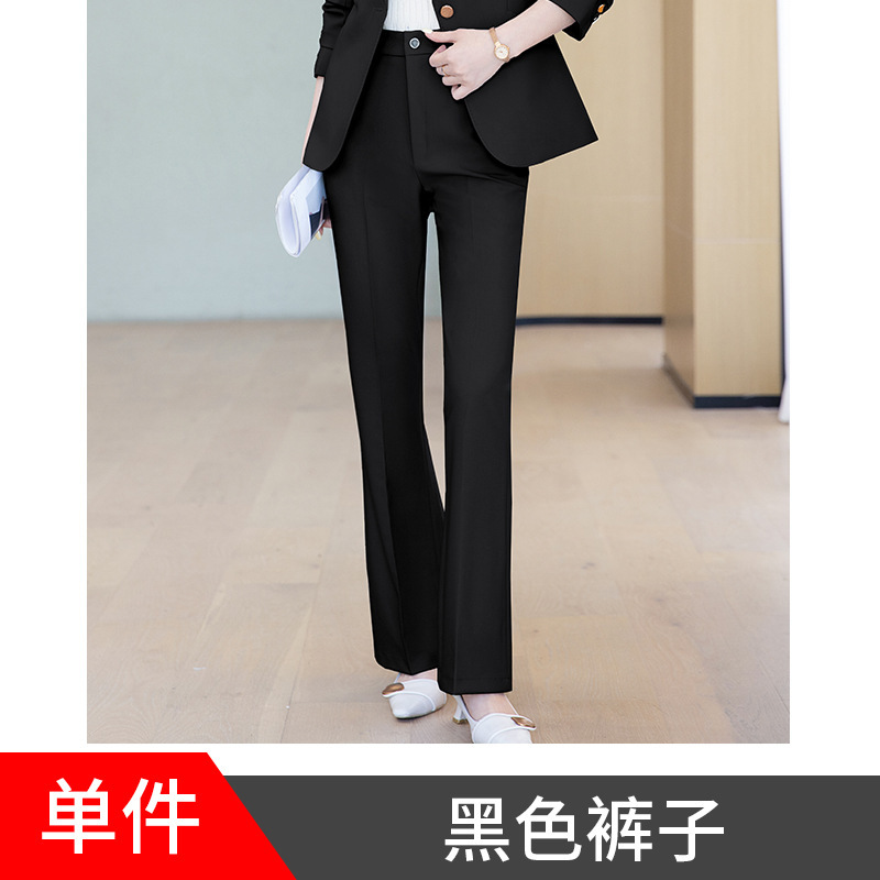西装外套女秋2025新款美容师西服店长工装酒店前台工作服职业套装|undefined