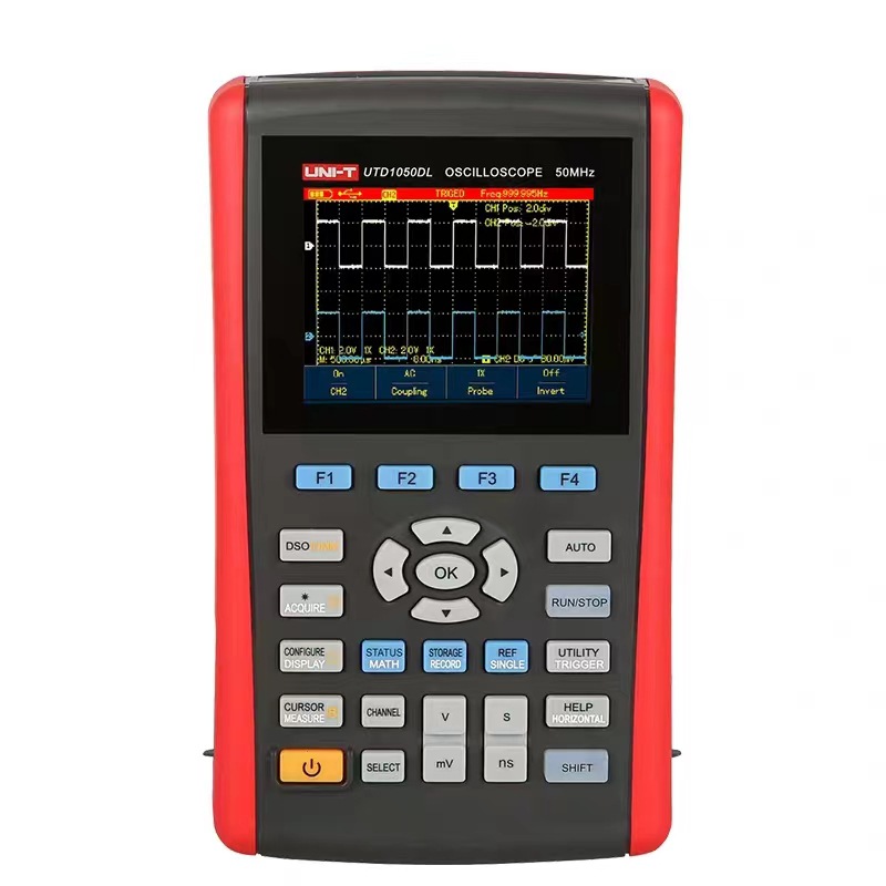 优利德手持式数字存储示波器，数显示波表UTD1000L宽带示波器