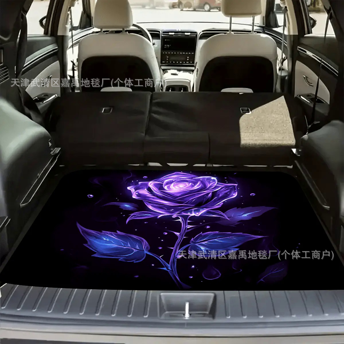Cross-Border Nordic Pickup Truck Trunk Mat, Water-Absorbent and Easy-Care Car Mat, Amazon Temu Drop-Shipping Dust-Proof Mat