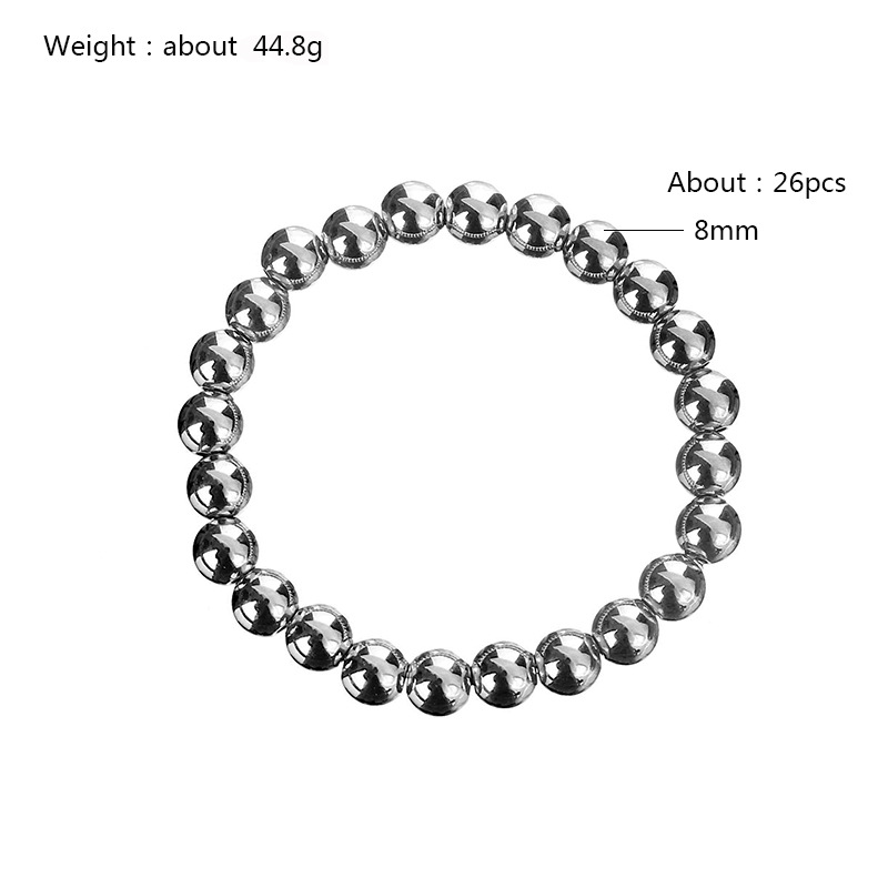 Fashion Geometric Stainless Steel Polishing Bracelets display picture 8