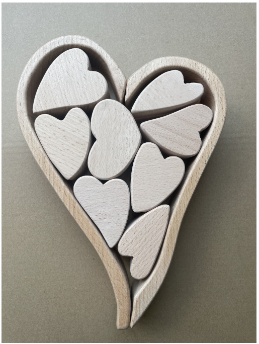 Bloques de construcción de madera grande del arco iris de los niños Jenga rompecabezas creativo Jenga adornos bebé educación temprana Juguetes Divertidos