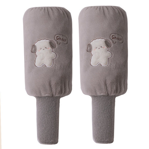 Women's long winter office down jacket sleeve protector, work anti-dirty cover, children's hand sleeve head long and cute