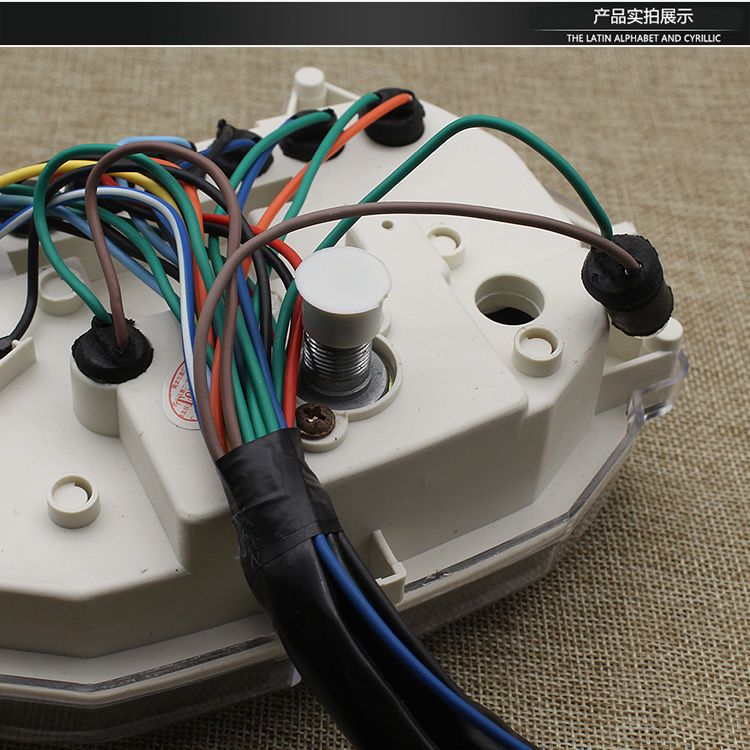 Accesorios de motocicleta Dayang DY100 conjunto de instrumentos odómetro haz de flexión medidor de código de coche tabla general en medidor de aceite