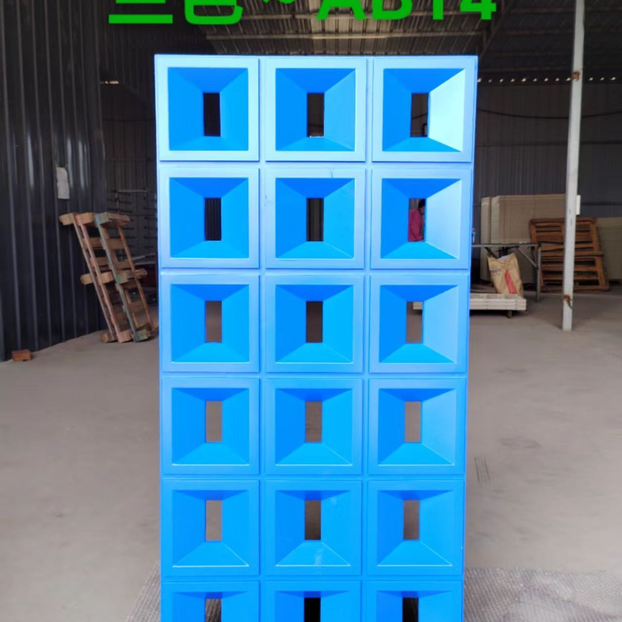 단면 120*60 4cm 두꺼운-핫 블루