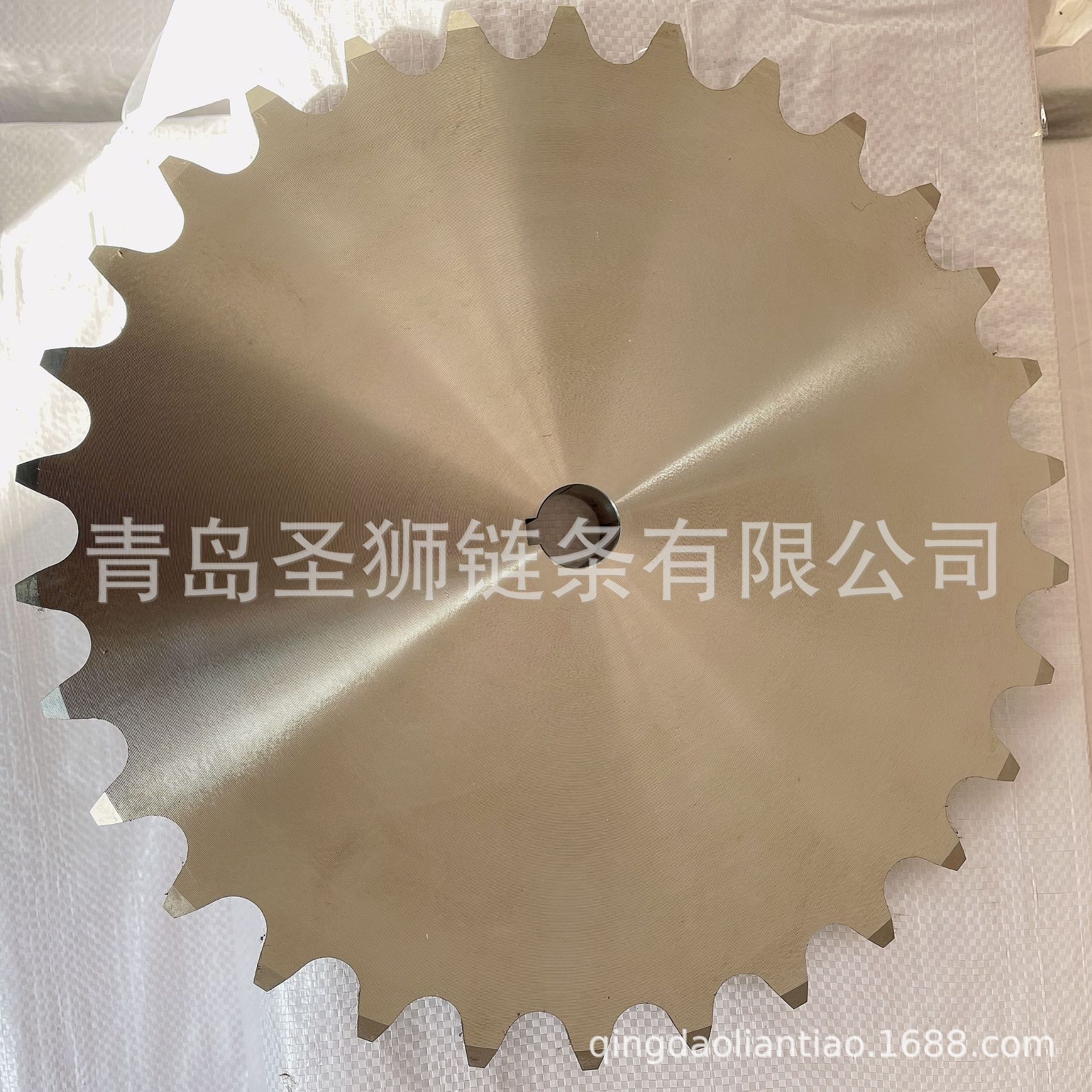 Z型提升机专用链轮24齿30齿传动输送轮输送链轮镀镍链轮非标来图