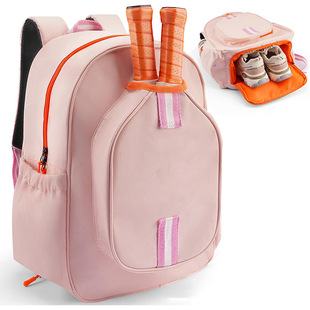 Customized Amazon Best-Selling Tennis Bag Table Tennis Badminton Racket Cosmetics Bag Outdoor Sports Pickleball Racket Backpack