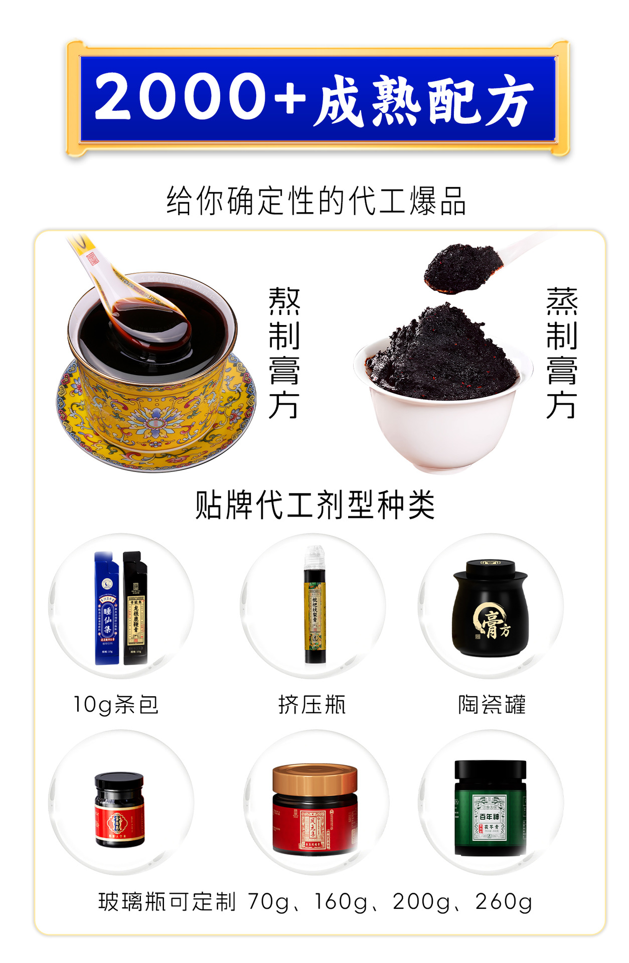 Five Black Mulberry Paste (Wu Hei Sang Shen Gao) — Custom OEM Herbal Paste with Nine-Steam Nine-Sun Polygonatum specifications