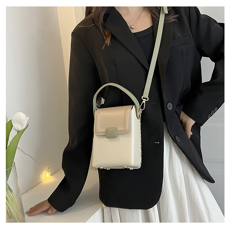 Borsa a tracolla donna quadrata alla moda elegante e versatile_voghion.com