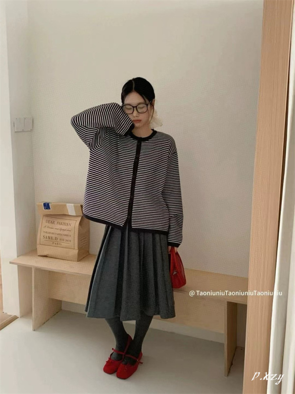 025慵懒风圆领卫衣女秋季新款薄款宽松韩版oversize女式上衣bf外|undefined
