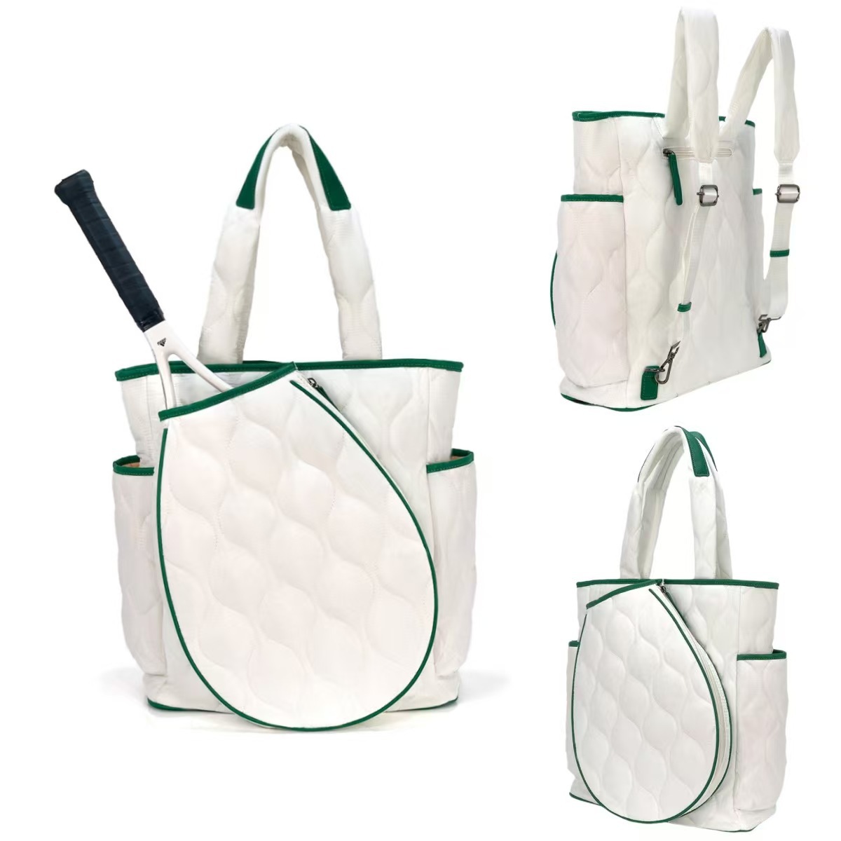 Dons Designer Gevulde Bubble Rugzak Katoen Fabriek Groothandel Tennisracket Tas Handtas_voghion.com
