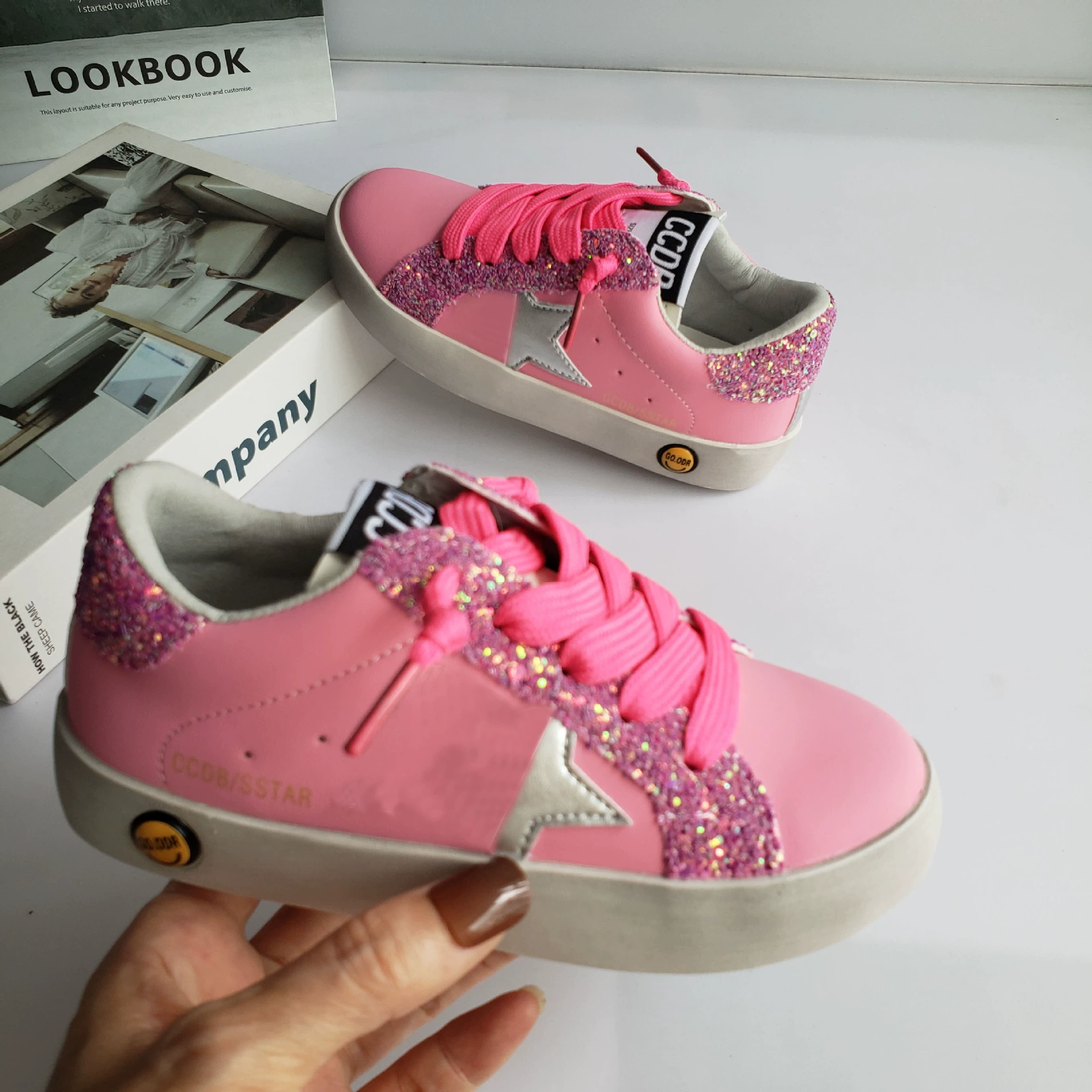 Детские кроссовки, ногти- sequins, повседневная обувь, обувь, новая коллекция