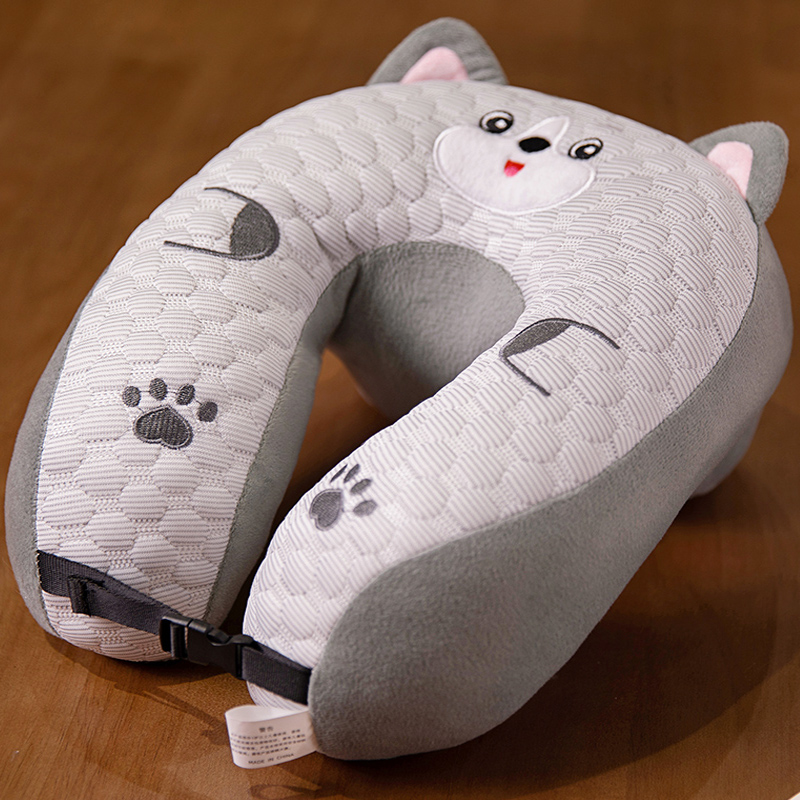 Almohada de Siesta en Forma de U Ergonómica para Oficina y Auto