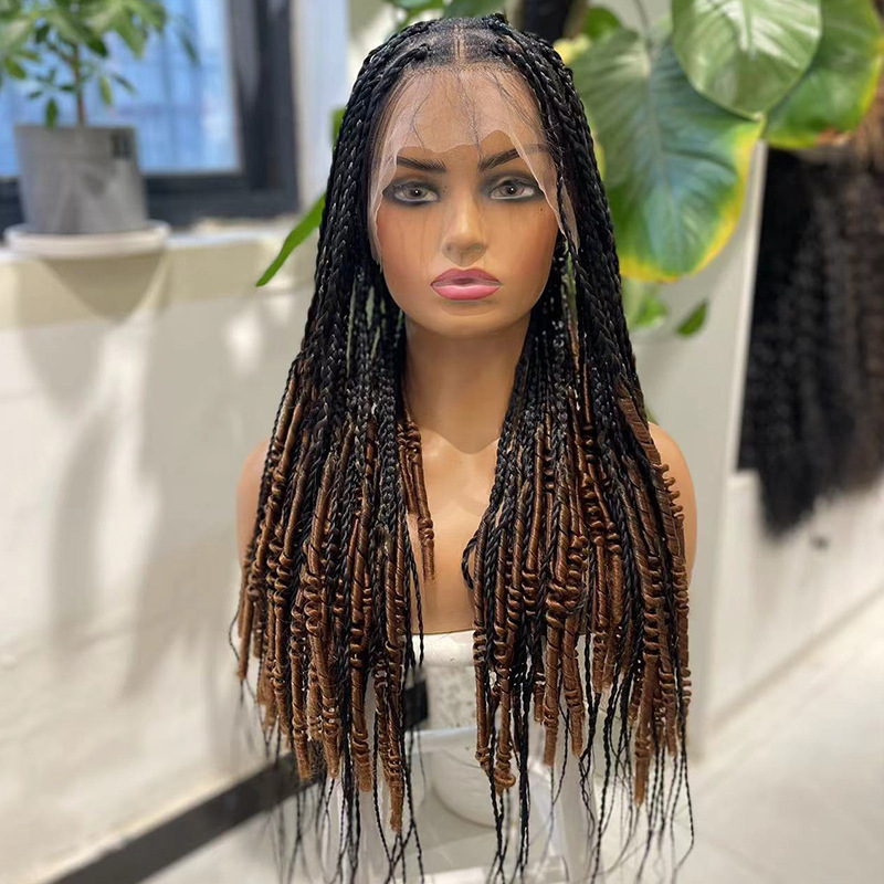 New Product: Full Lace Three-Strand Braid Mary Baby Crochet Hair Wig for Women Long Braid Wig