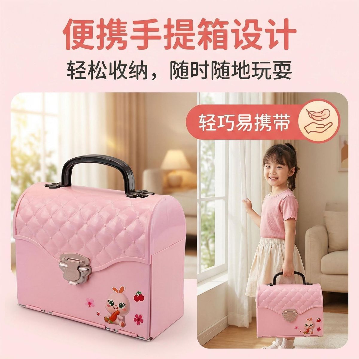 厂家批发儿童过家家迷你娃娃屋家具梦幻公主女孩迷你家具玩具跨境