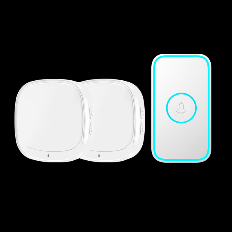 USB无线叮咚机门铃一拖二家用门铃远距离电子智能遥控门铃呼叫器