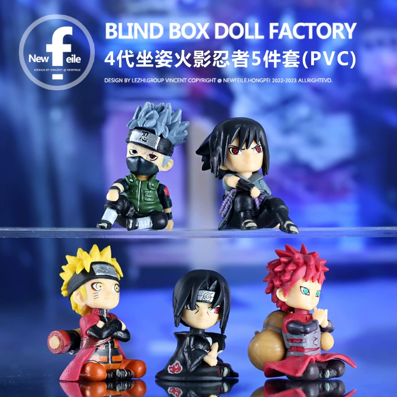 Naruto, minifigure, doll, decorations, capsule toy