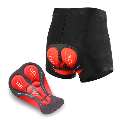 Aceoo breathable quick-drying printed thickened silicone pad underwear cycling shorts men's U02M
