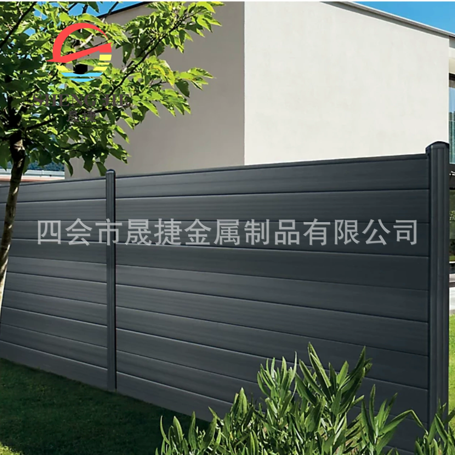 Алюминиевые дворовые ворота Современная вилла с одной и двумя дверями из алюминиевого сплава Простой сад Въездная дверь Сельская самостоятельная дверь