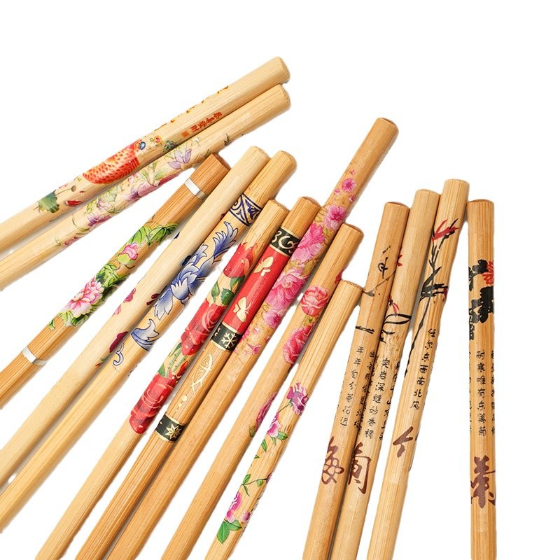 Source manufacturer Alishan printed chopsticks with multiple colors