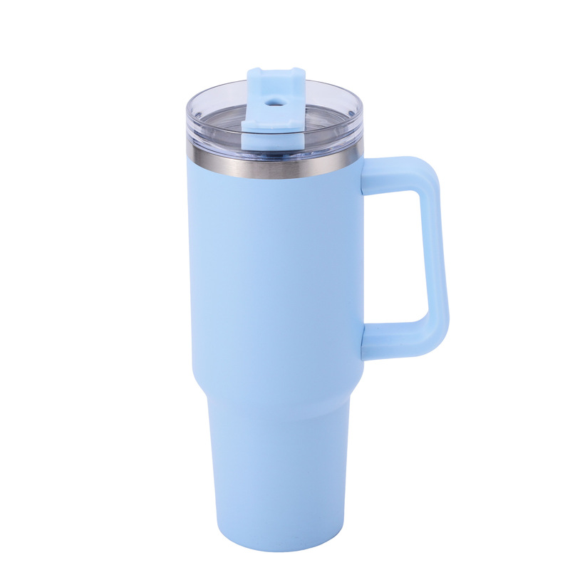 Amazon 40oz 第一世代カーカップ 大容量ストロー 車用保冷アイスカップ 304 ステンレス鋼魔法瓶カップ|undefined