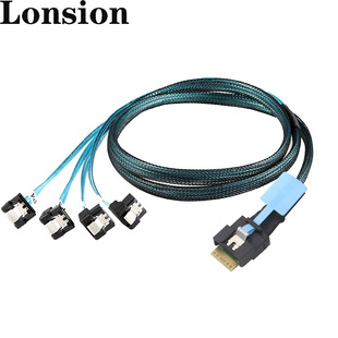 Pcie SlimlineSAS SFF-8654 4i 38P��б���D4SATA90�ȷ���������