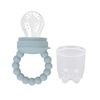 Children's chewy pacifier for fruits and vegetables, silica gel fruit teether for mother and baby, wholesale