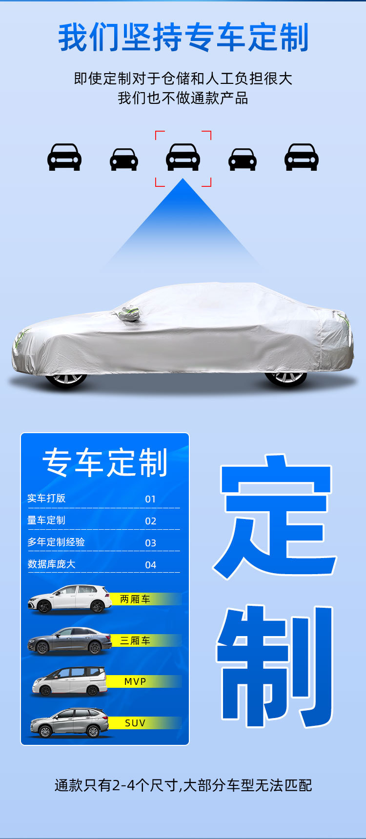 Car Cover for Buick GL8, LaCrosse, Verano, Enclave, Encore, Regal, GL6