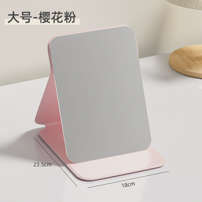 Folding Tabletop Handheld Mirror, Princess Style, Portable Foldable, Small & Large Sizes