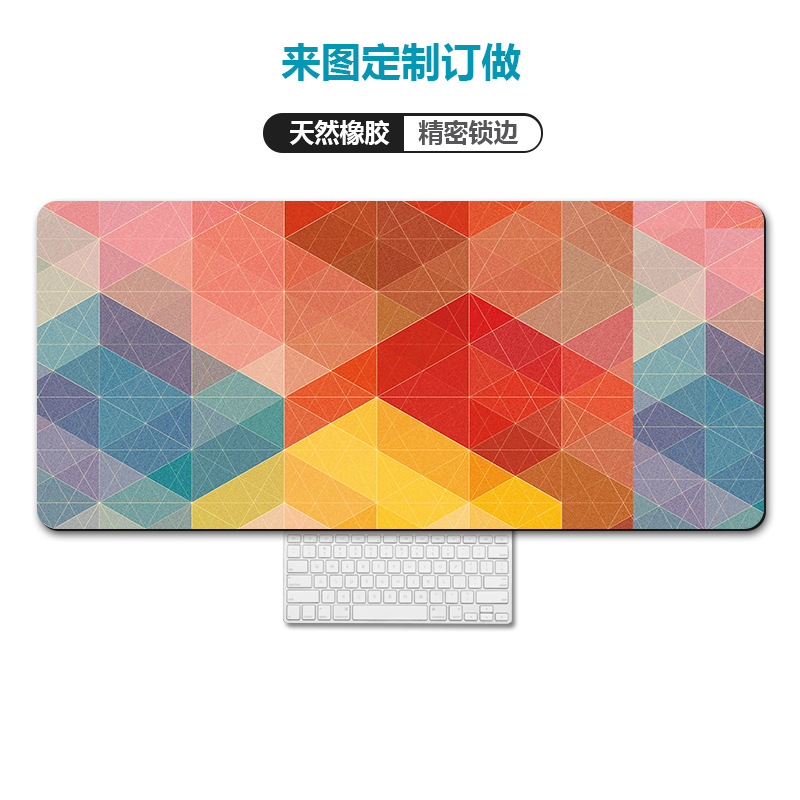 Amazon transfronteriza mapa de calor Rage bestia equipo alfombrilla de ratón de gran tamaño engrosada bloqueo escritorio de la computadora pad alfombrilla de ratón