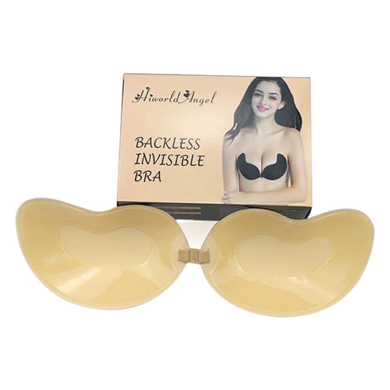 Силиконовый Бюстгальтер Манго Силиконовые наклейки на грудь тонкий бюстгальтер биологический клей дышащее Силиконовое невидимое нижнее белье