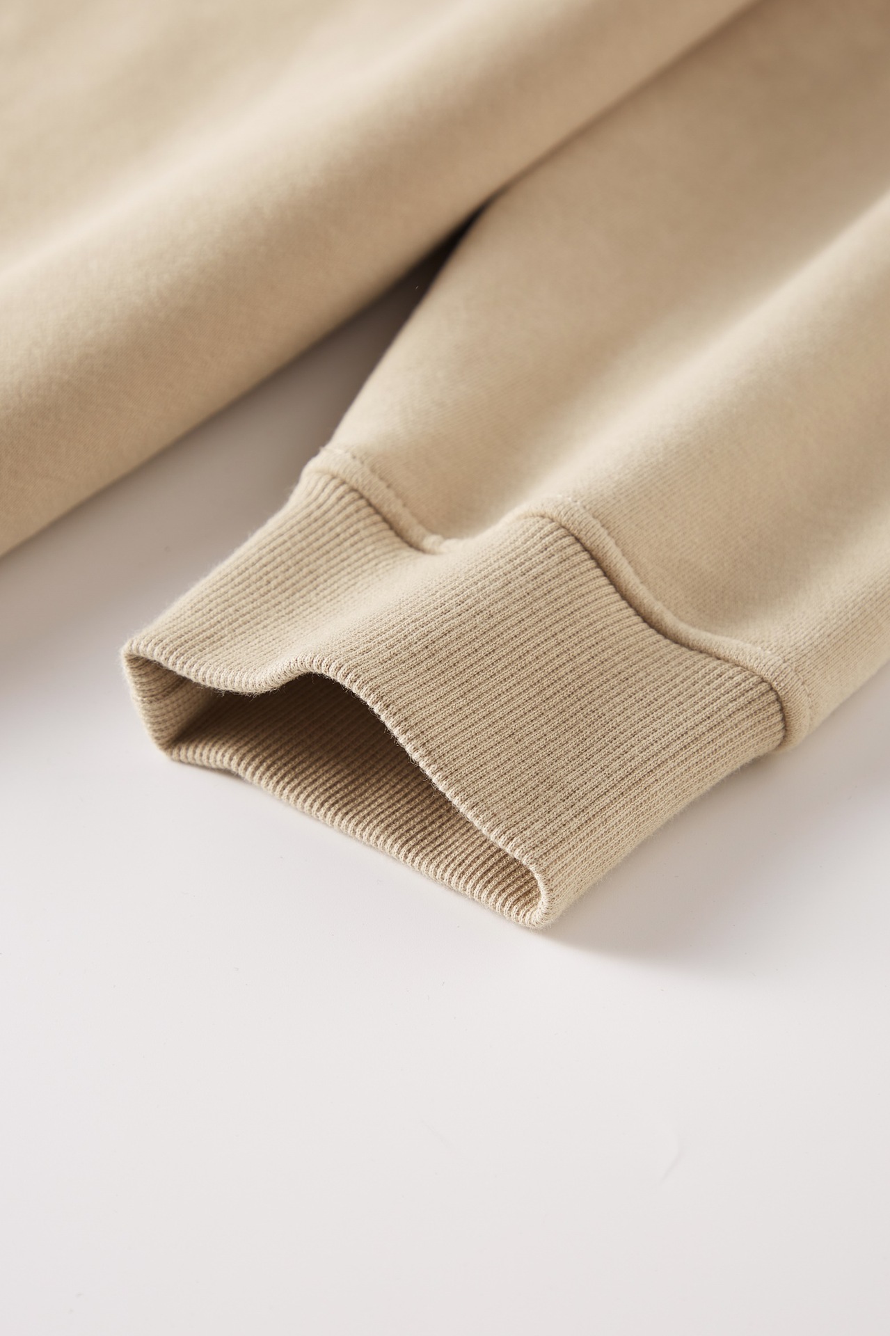 Sweat-shirt à col rond pour homme de marque décontractée et ample en velours 345 g plus couleur unie_voghion.com