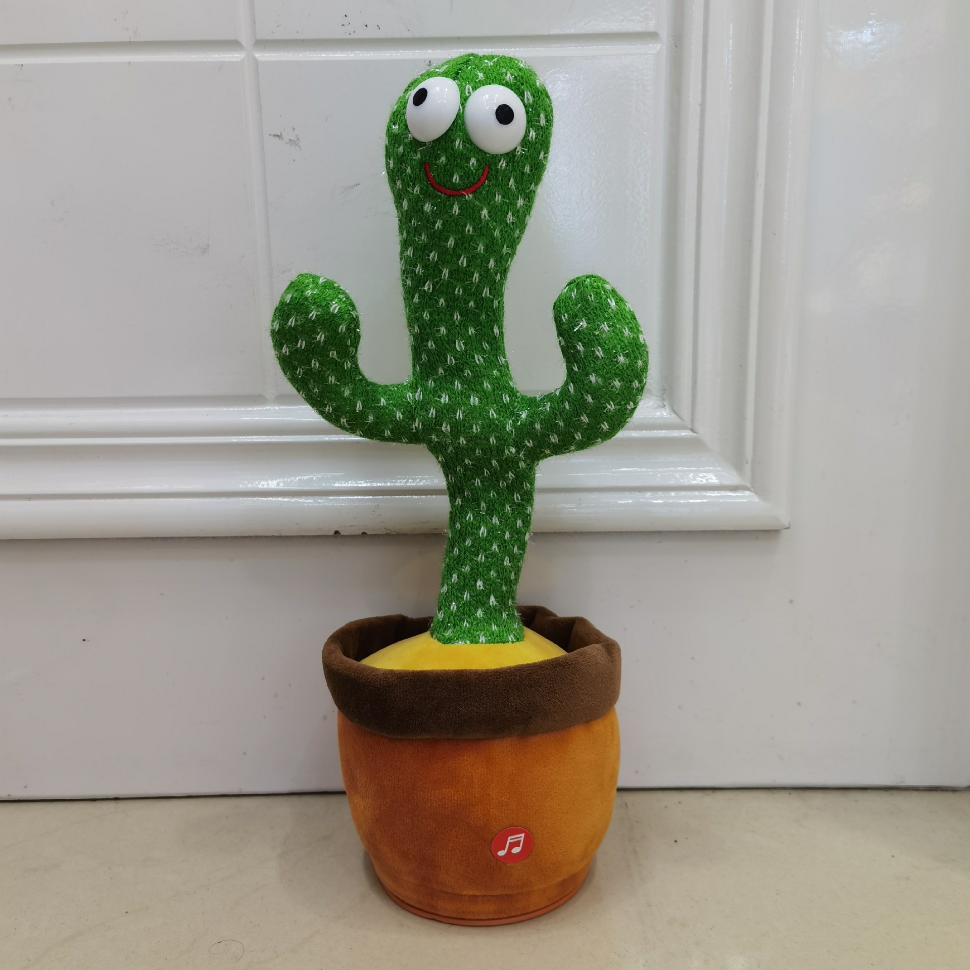 Cactus de baile transfronterizo encantador, flores de charla, ruido de ruido, juguetes de peluche eléctricos para aprender a hablar, cantar y bailar.