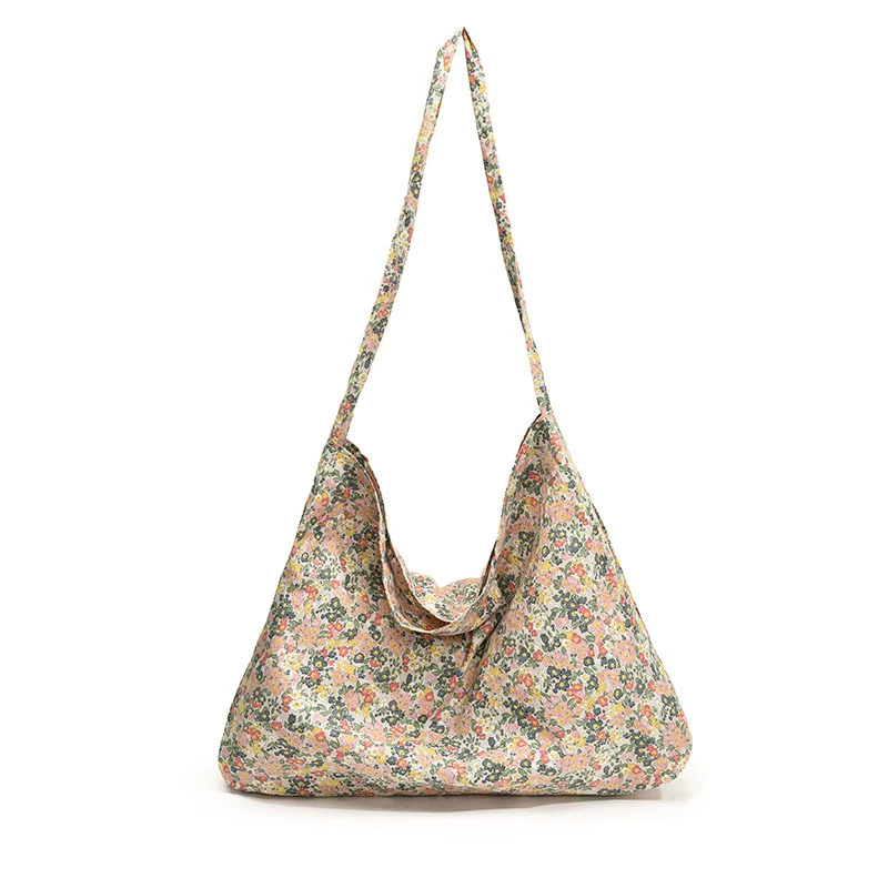 Capacious cloth bag, retro one-shoulder bag, South Korea
