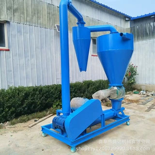 沙克龙除尘多用途小型气力吸粮机玉米小麦气动输送机负压抽料机