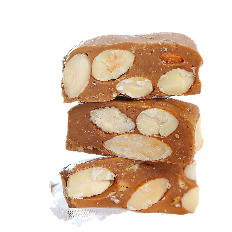 in stock French Handmade Sea Salt Toffee Nut Almond Toffee Wedding Candy Almond Toffee 250g