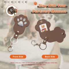 猫毛狗毛收纳挂件宠物毛收纳收集器收集盒猫咪狗狗毛发纪念钥匙扣
